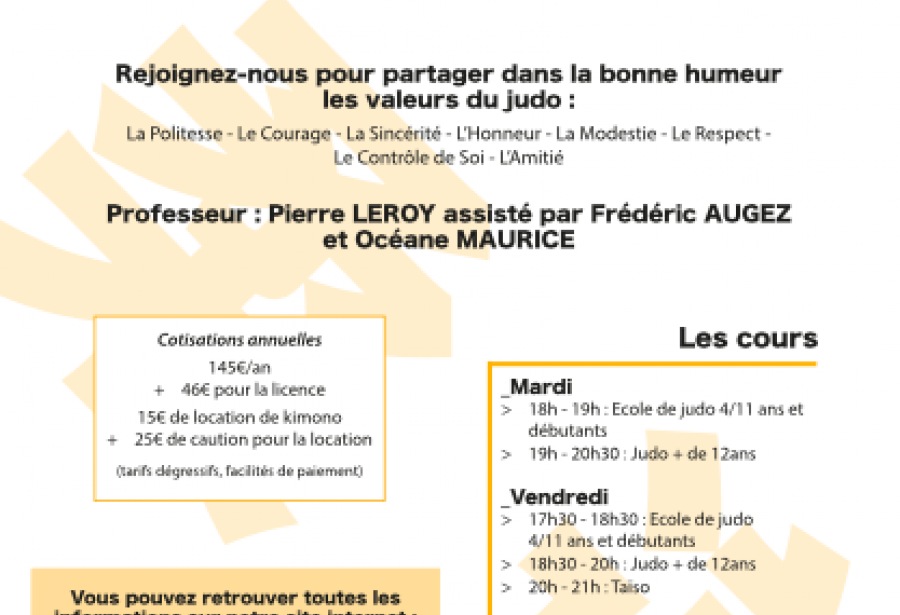 Reprise des cours 2026 - 2027